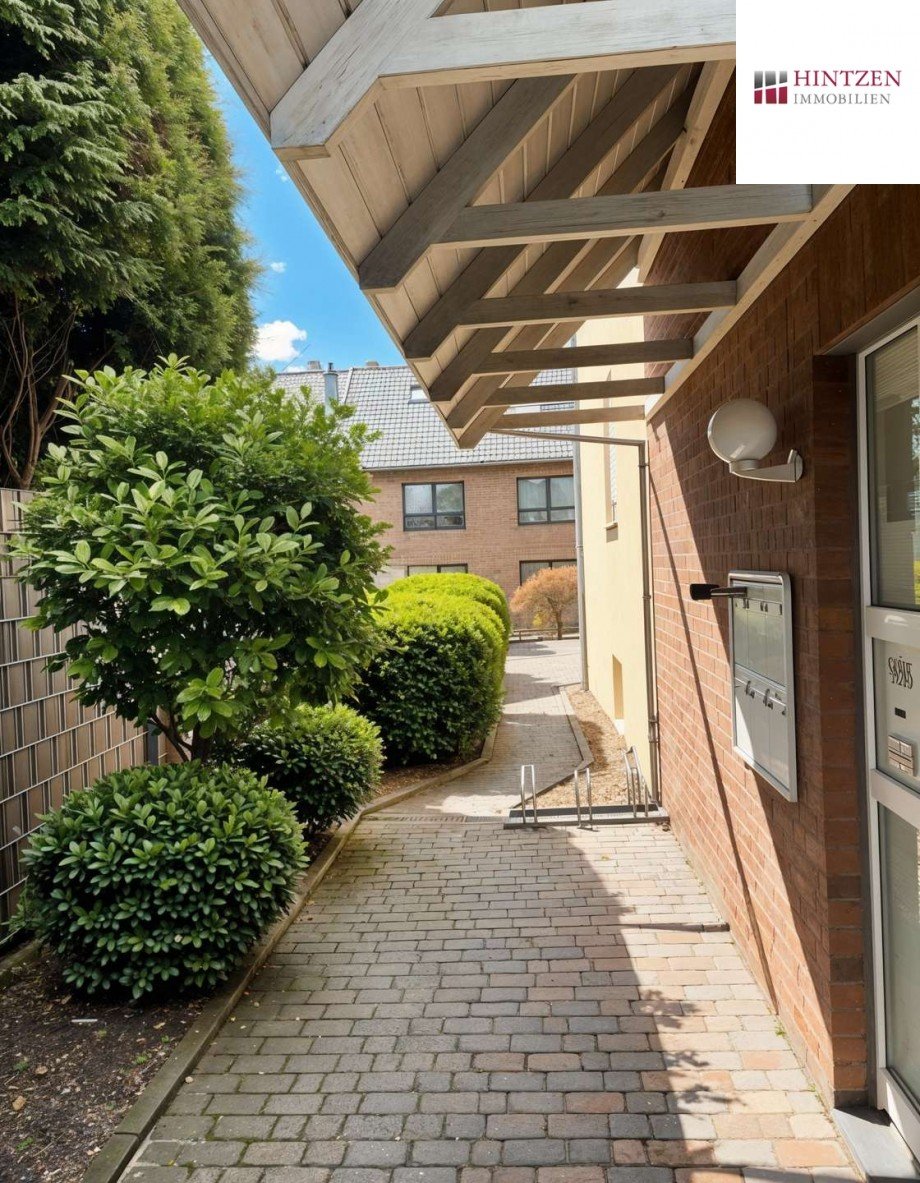 Zugang zum Haus Maisonettewohnung Grevenbroich