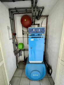 Gas Heizung F�r Gartenliebhaber individuelle Doppelhaush�lfte in J�chen.