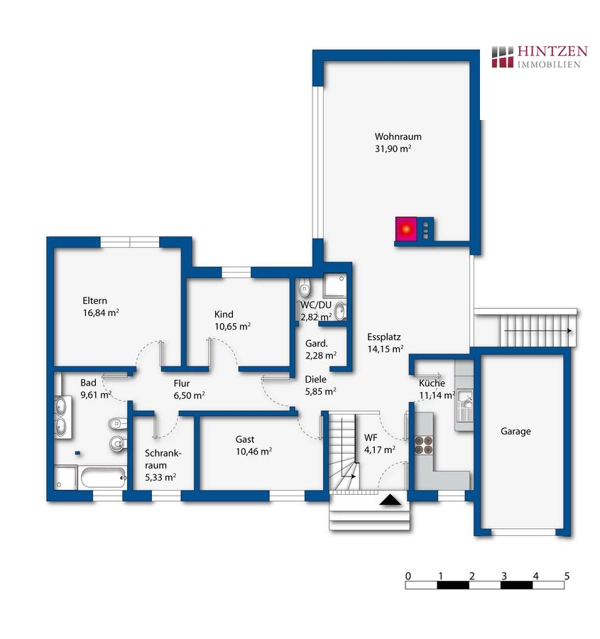 Grundriss EG Bungalow Grevenbroich