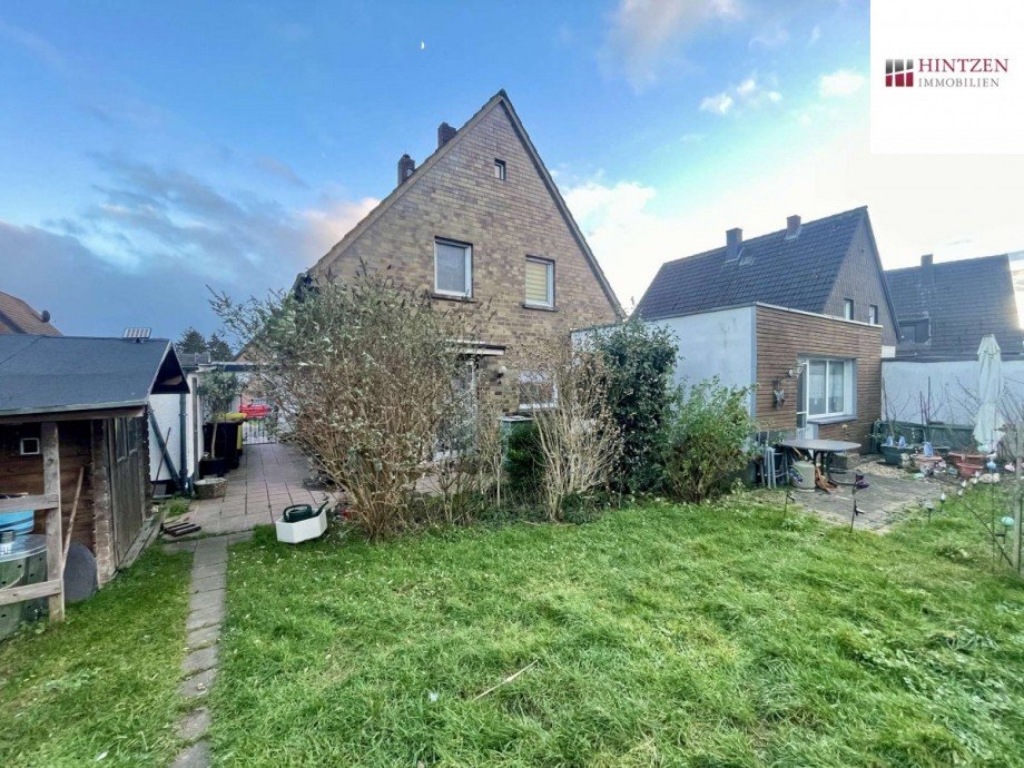 Ansicht Garten Einfamilienhaus Grevenbroich
