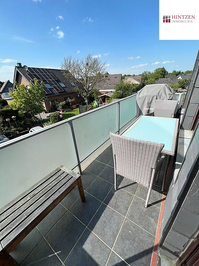 Balkon Dachgeschosswohnung Grevenbroich