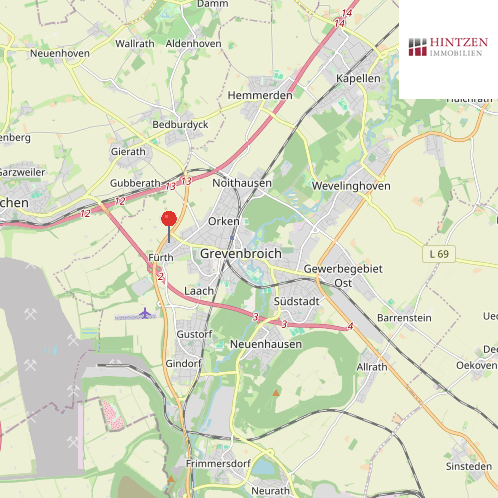 Makro Lage Einfamilienhaus Grevenbroich