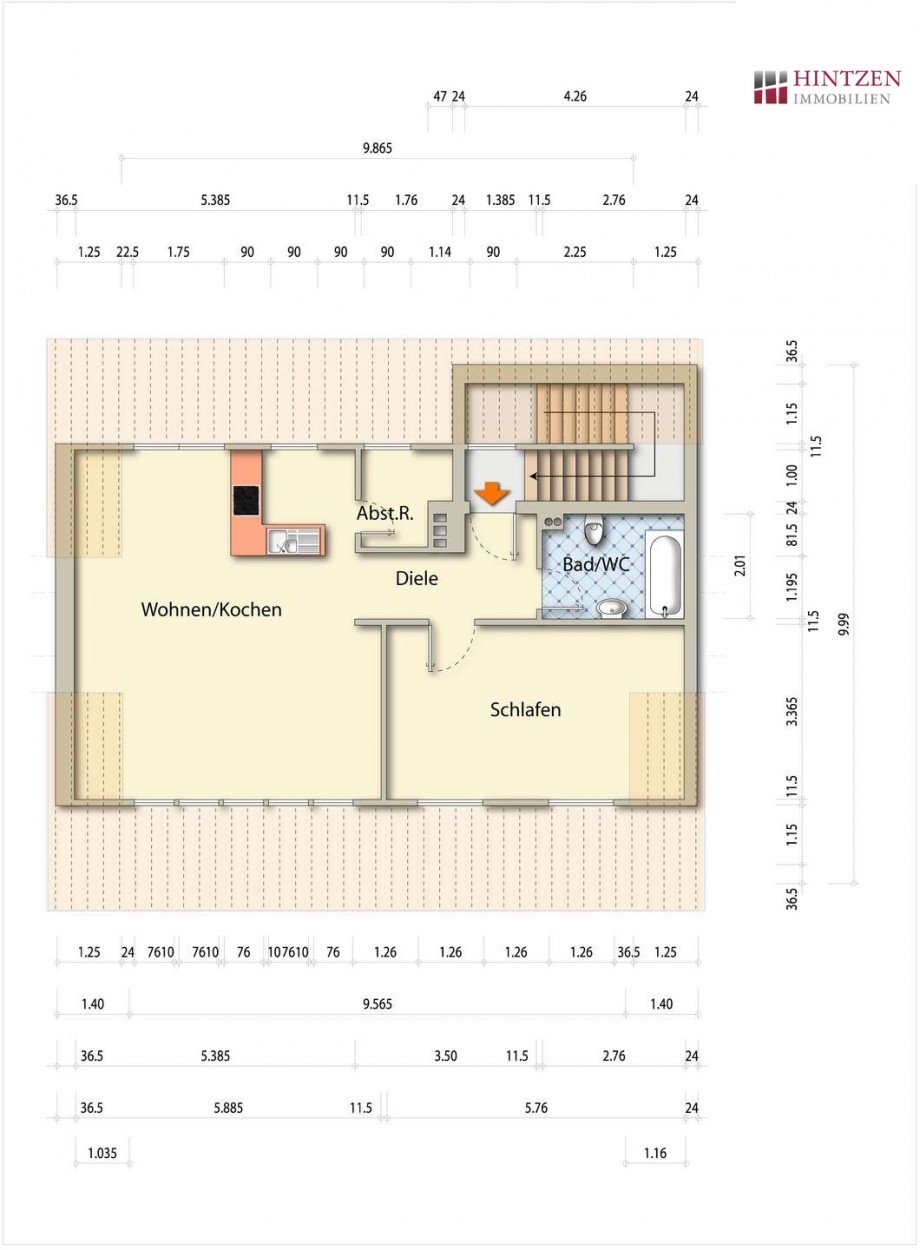 Wohnung DG Halle Grevenbroich