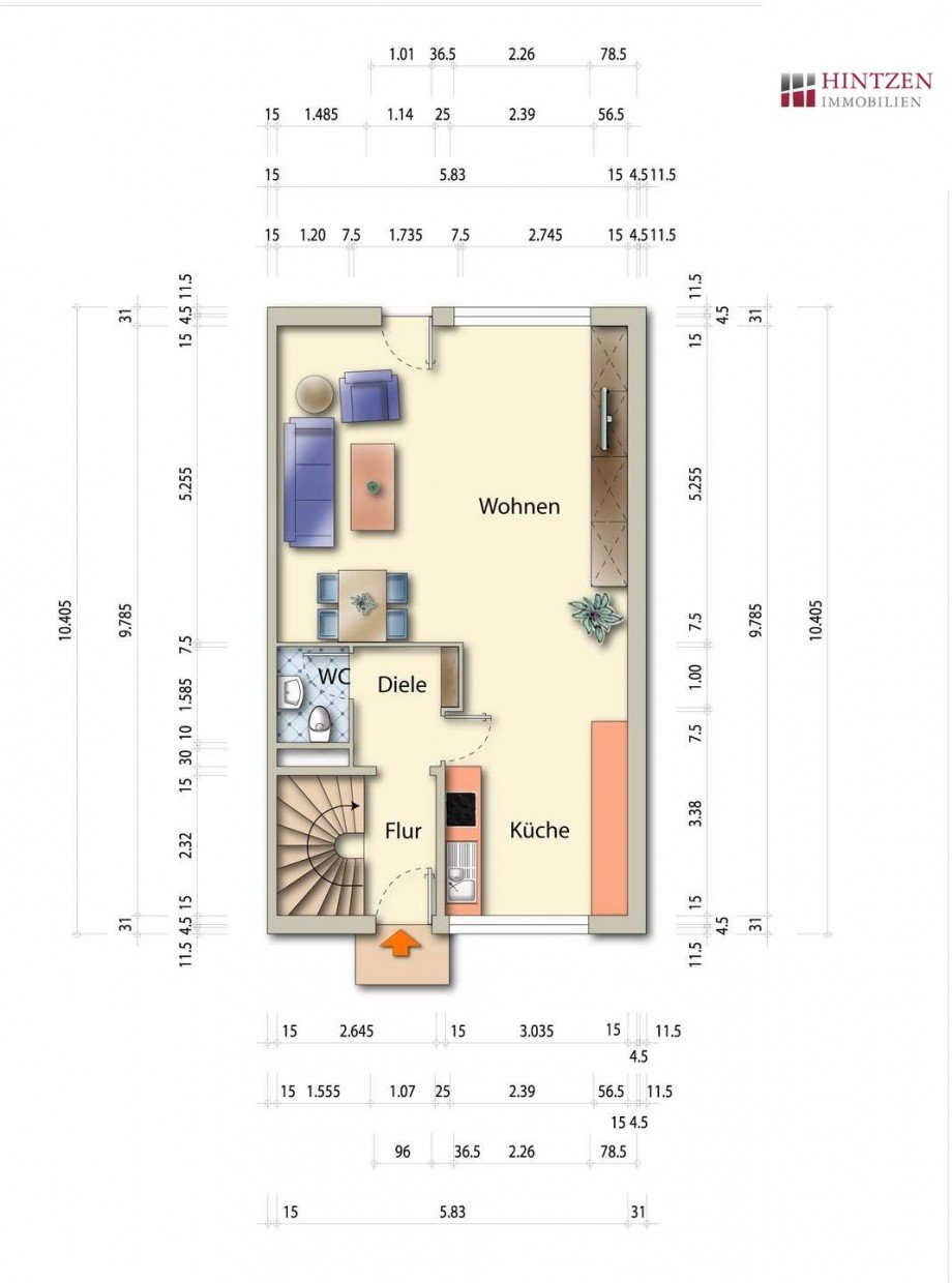 Erdgeschoss Einfamilienhaus Grevenbroich