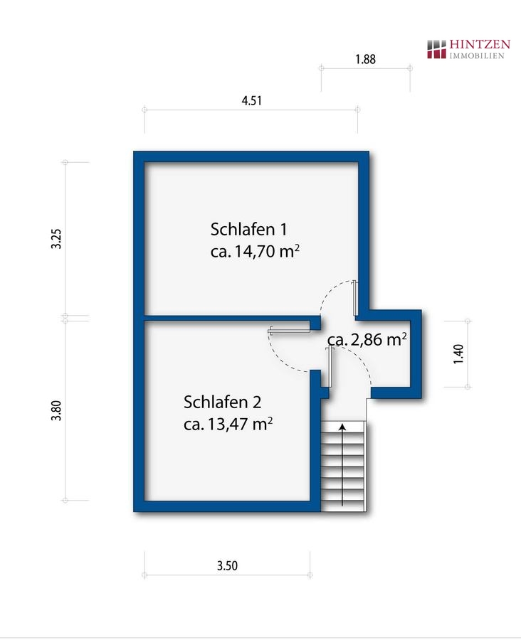 Grundriss Obergeschoss Einfamilienhaus Grevenbroich