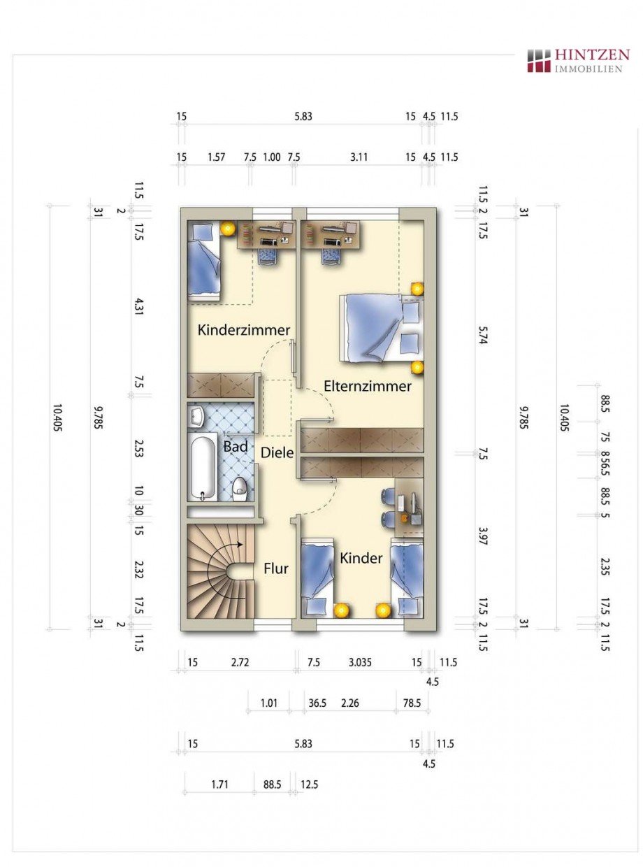 Obergeschoss Einfamilienhaus Grevenbroich