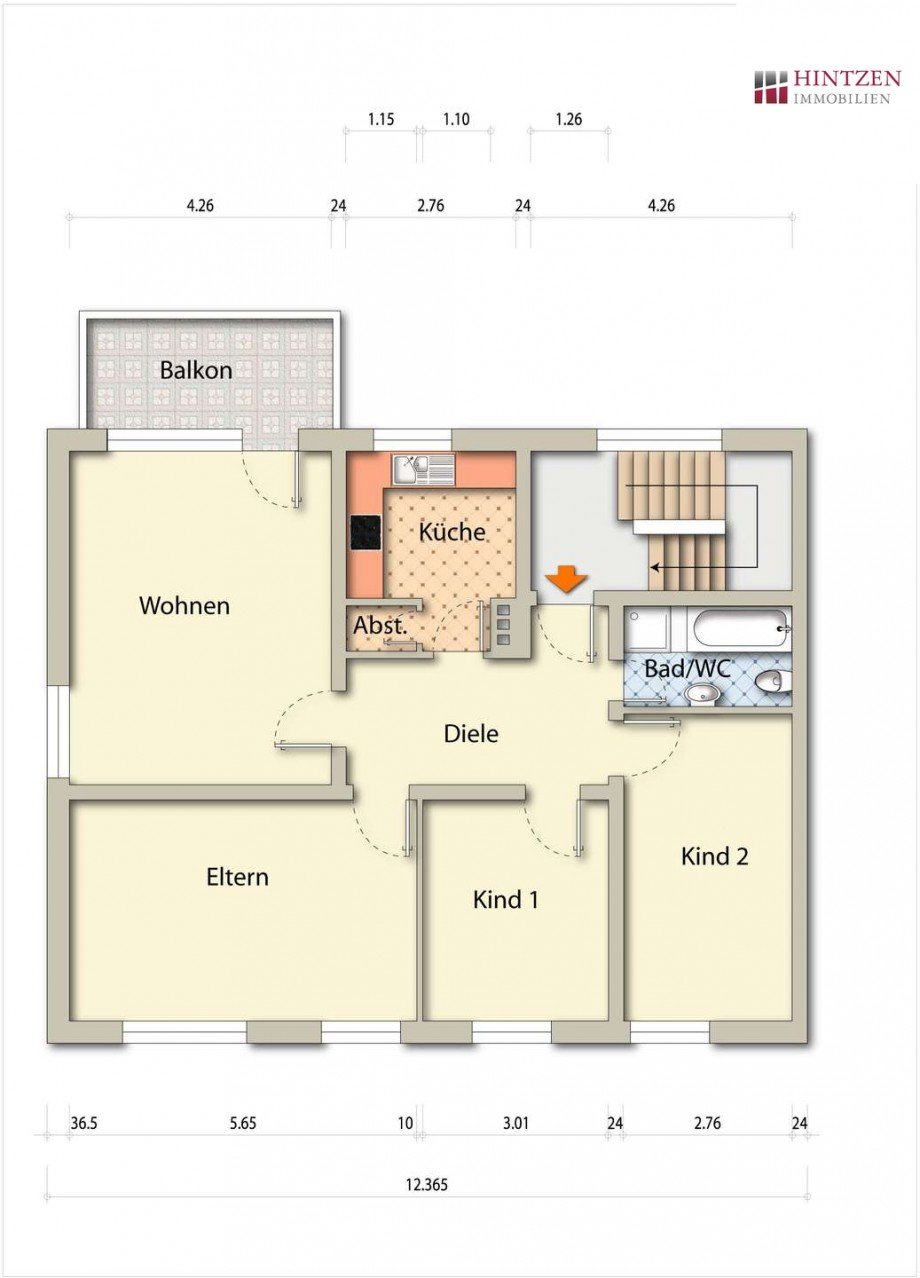 Wohnung EG Mehrfamilienhaus Grevenbroich