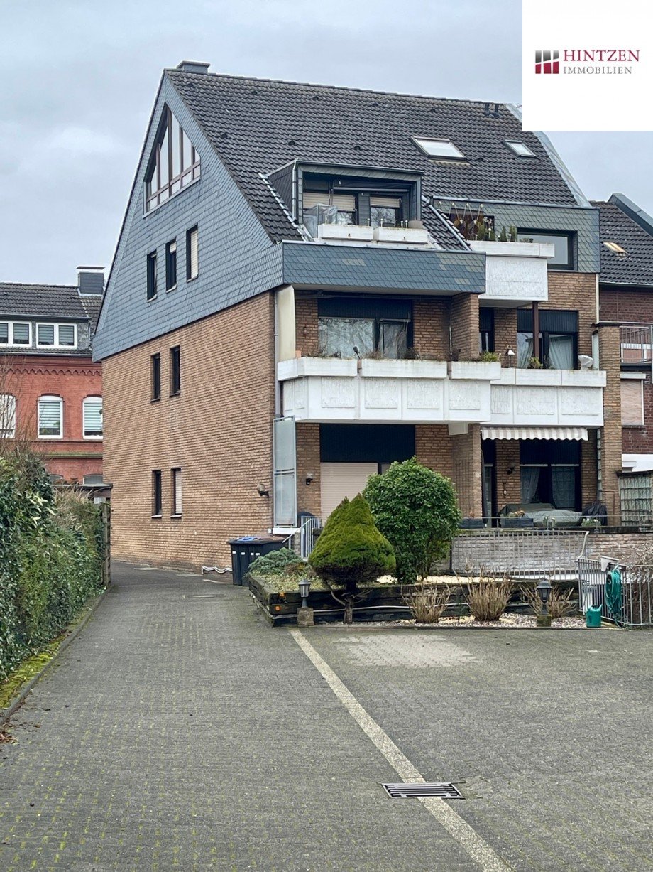 R�ckseite Maisonettewohnung Grevenbroich