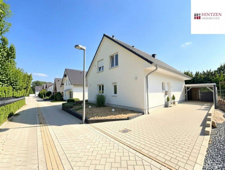 Au�enansicht Grevenbroich - Grevenbroich - Kapellen Einfamilienhaus Einziehen und Wohlf�hlen. Neuwertiges Einfamilienhaus in sch�ner Lage von Grevenbroich / Kapellen