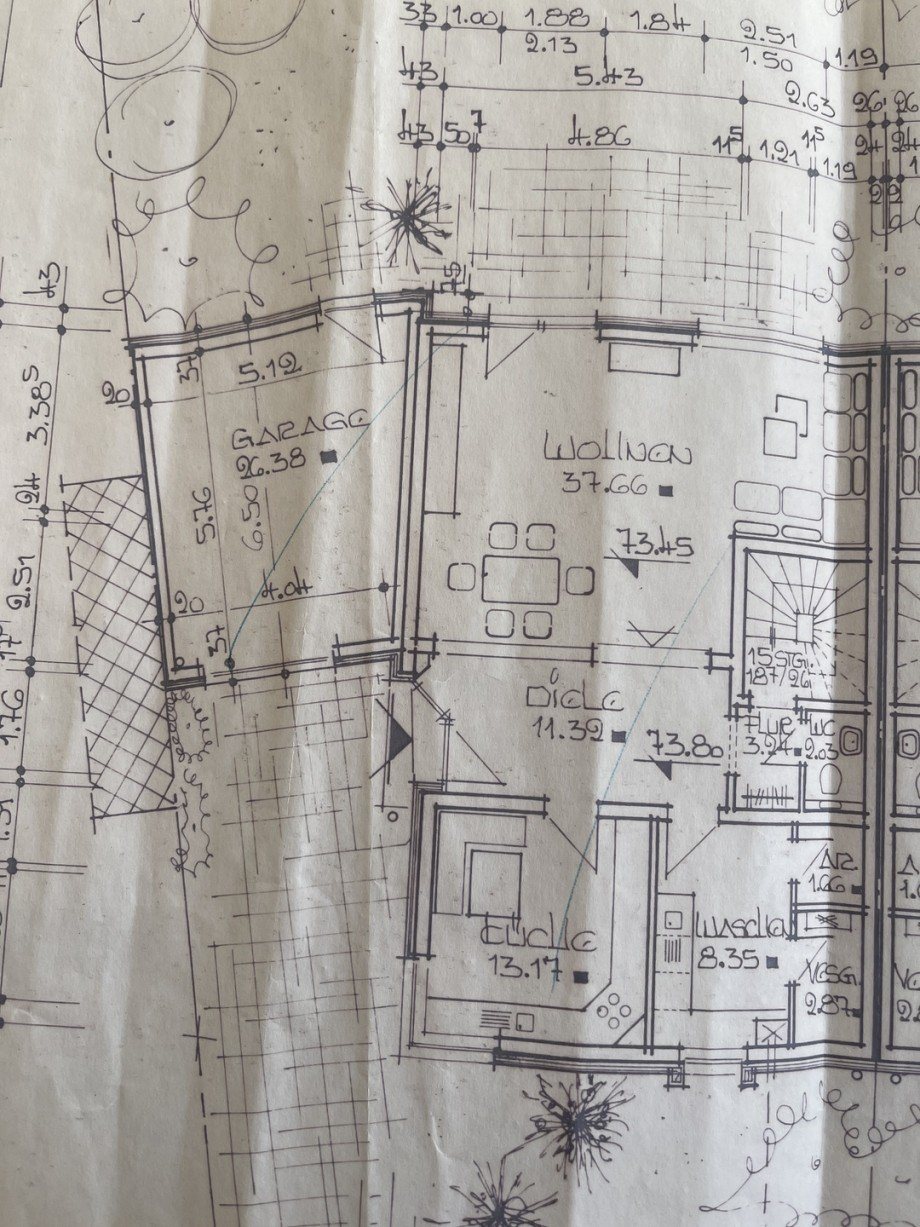 Grundriss EG (Vor�bergehend) Einfamilienhaus J�chen