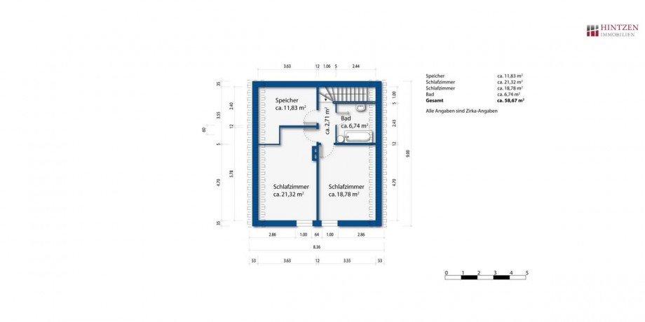 Grundriss OG Einfamilienhaus Grevenbroich
