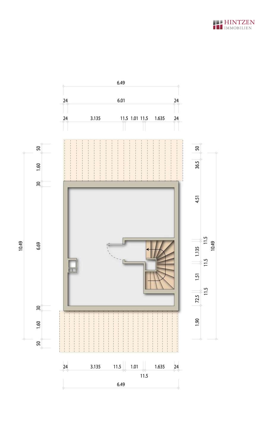 Grundriss Dachgeschoss Einfamilienhaus Grevenbroich