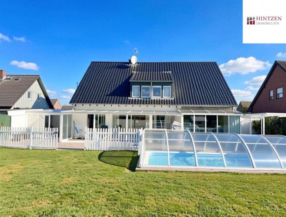 Au�enansicht Einfamilienhaus J�chen