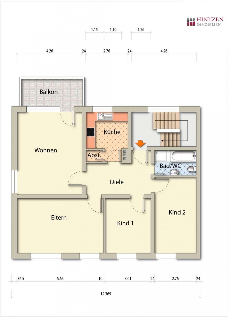 Wohnung EG Mehrfamilienhaus Grevenbroich