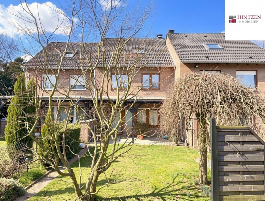 R�ckansicht Einfamilienhaus Grevenbroich