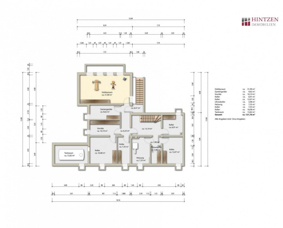 Kellergeschoss Einfamilienhaus Grevenbroich