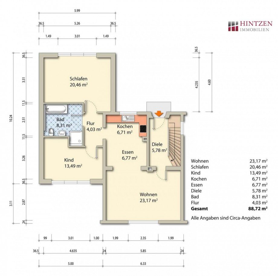 Wohnung Erdgeschoss Mehrfamilienhaus Grevenbroich