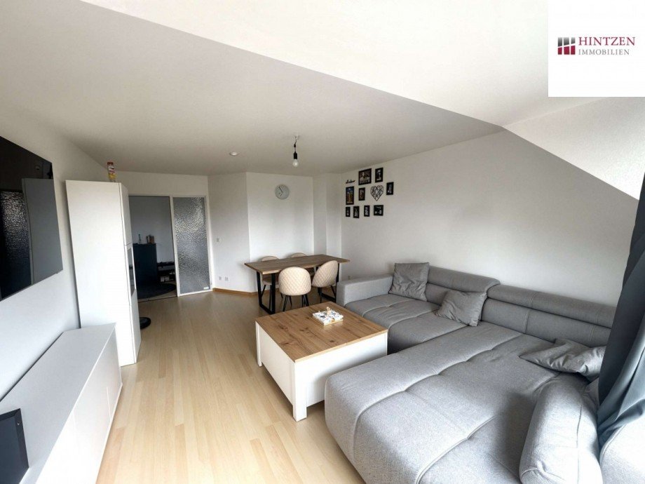Wohnzimmer Dachgeschosswohnung Grevenbroich
