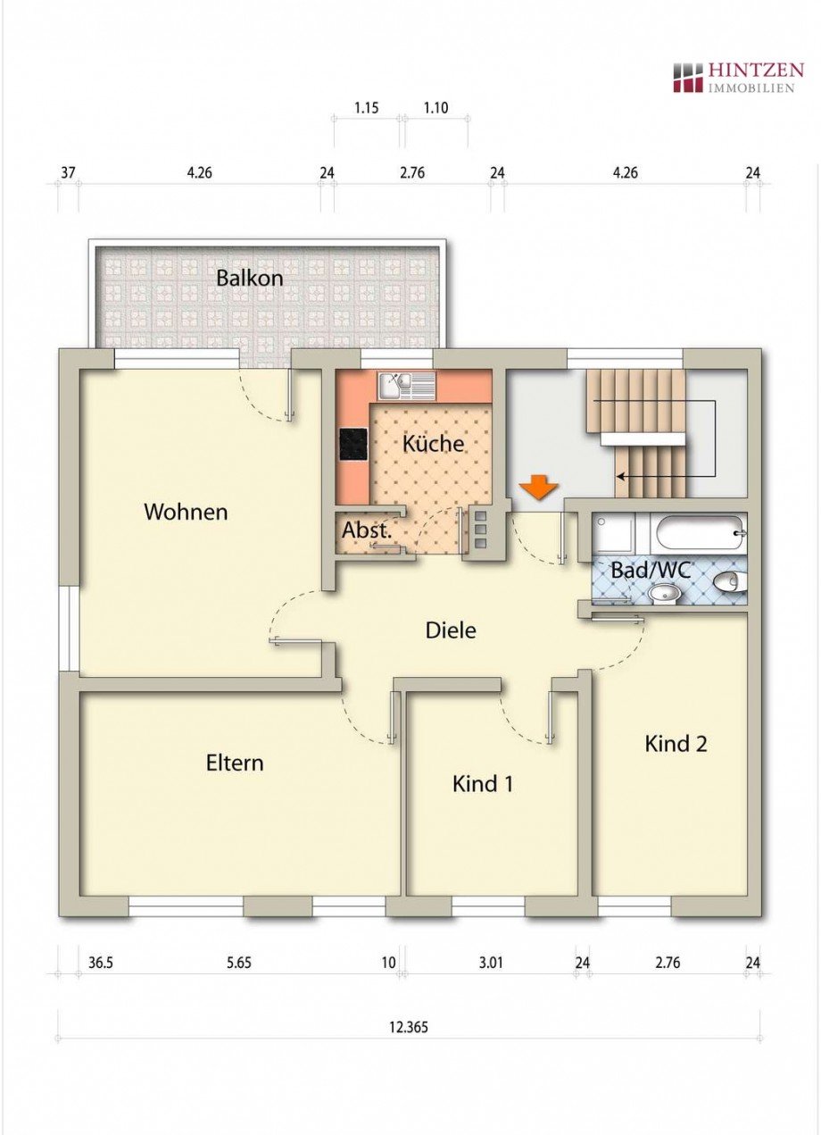 Wohnung OG Mehrfamilienhaus Grevenbroich