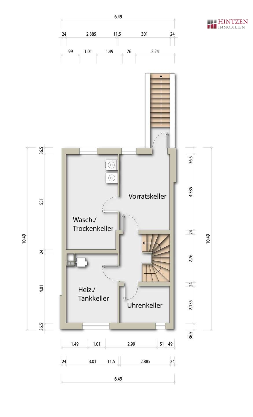 Grundriss Kellergeschoss Einfamilienhaus Grevenbroich