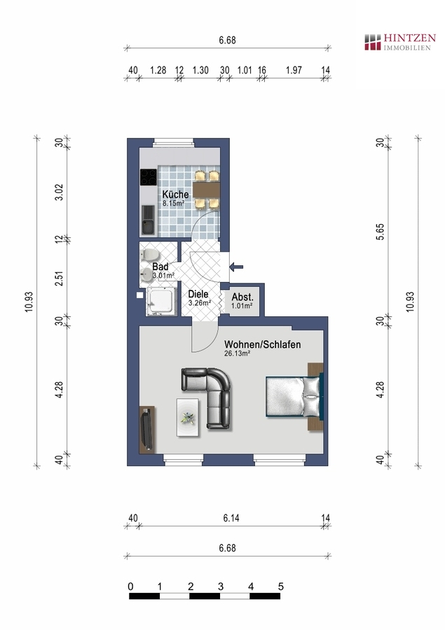 Grundriss Etagenwohnung Grevenbroich